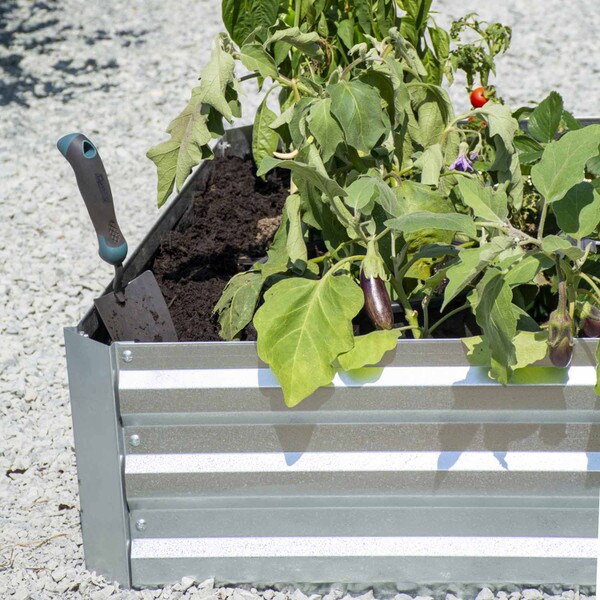 Galvanized Steel Raised Garden Bed